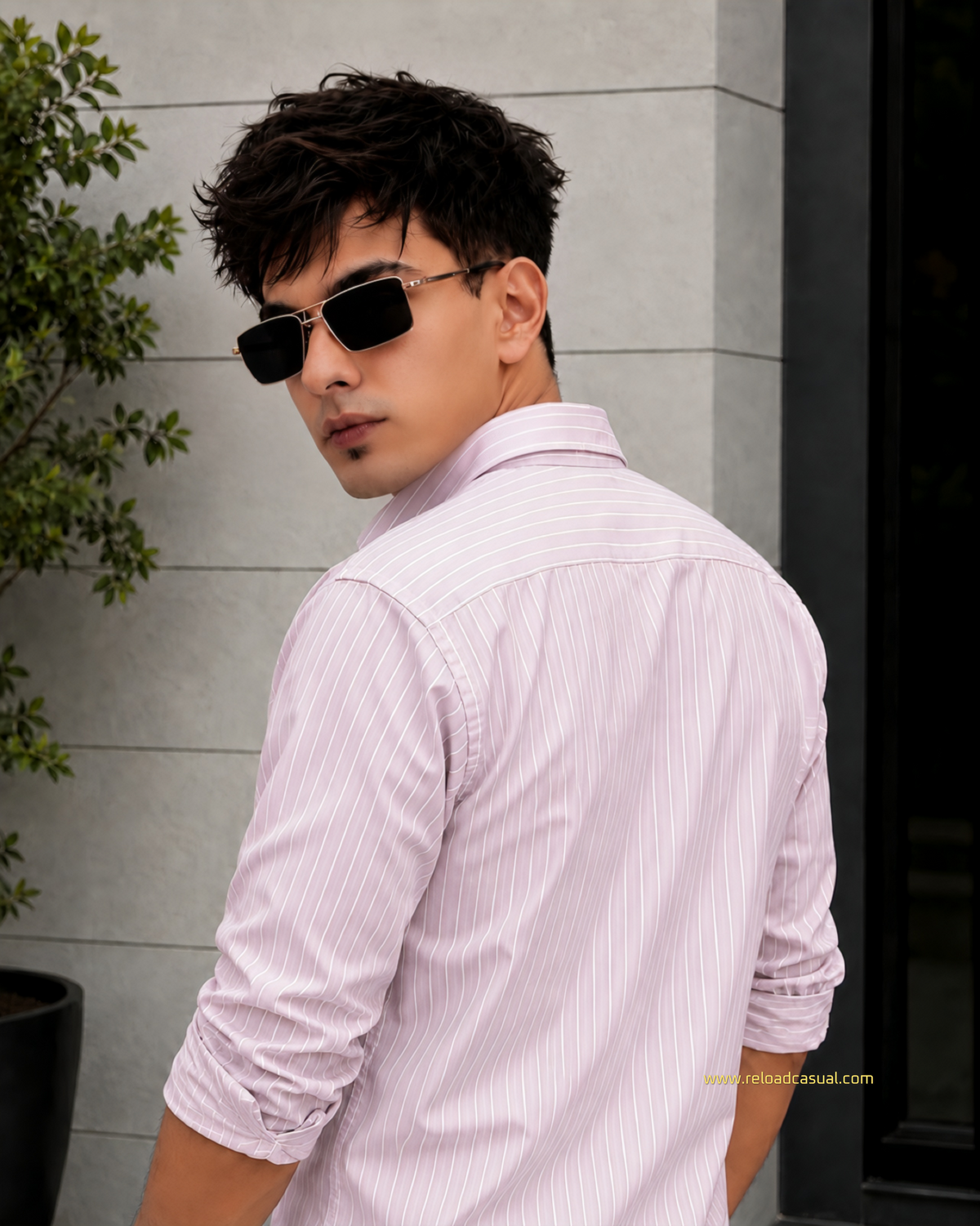 Casual Oxford Lining Italian Fit Shirt