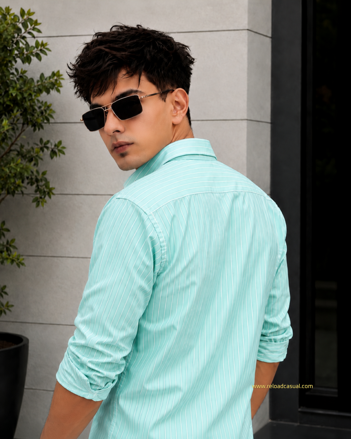 Casual Oxford Lining Italian Fit Shirt