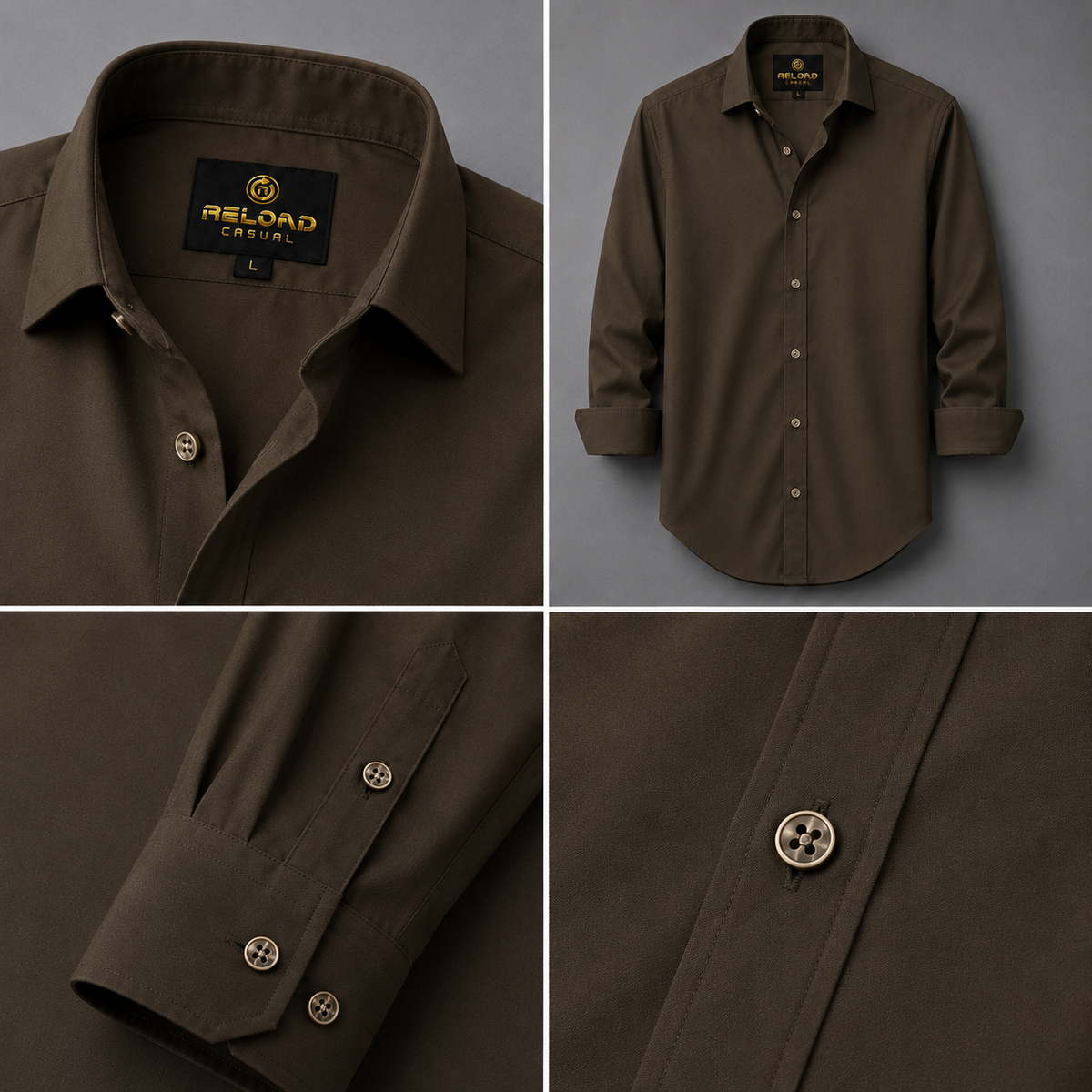Prime Plain Men’s Shirt