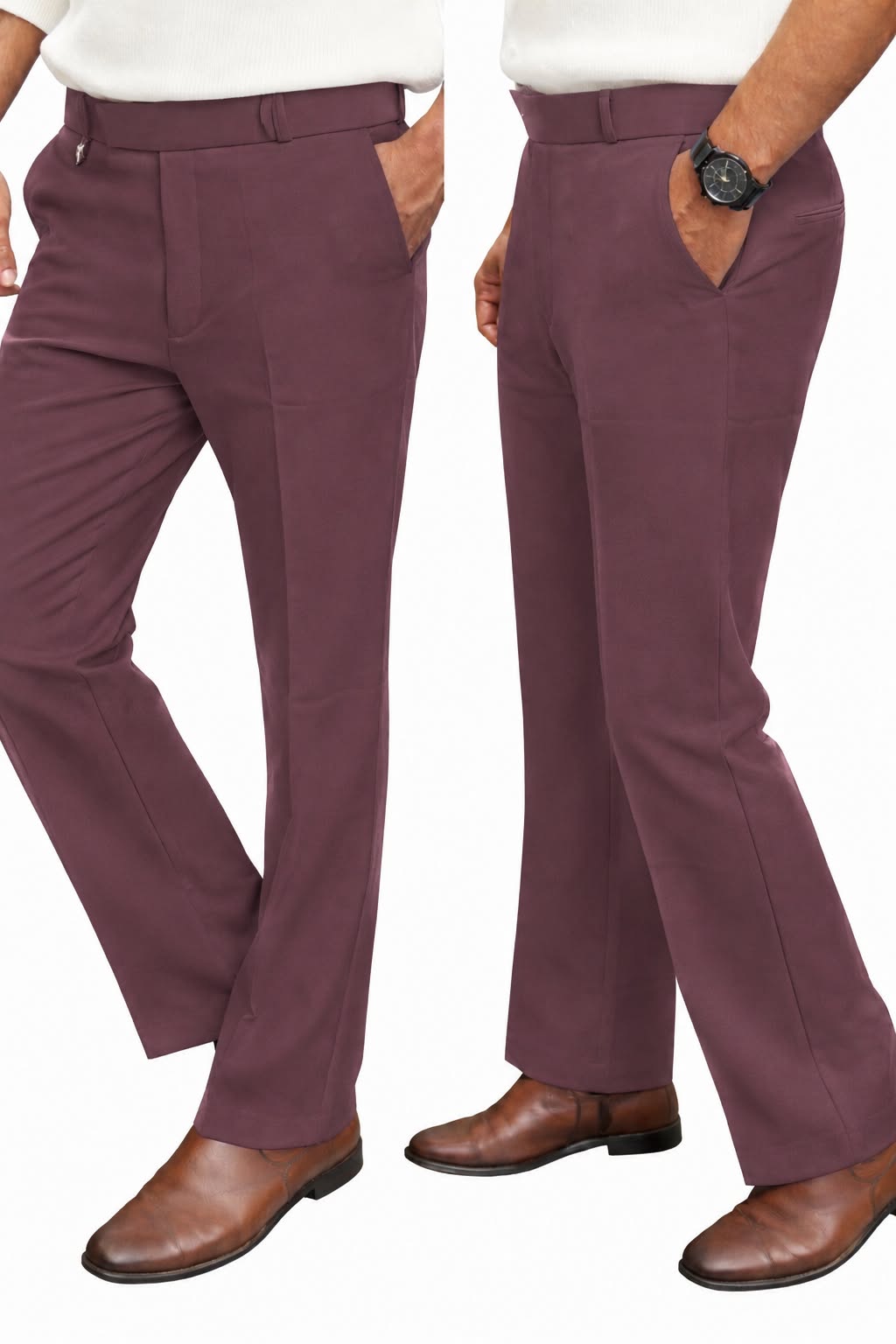 Men’s Tailored Bootcut Trousers
