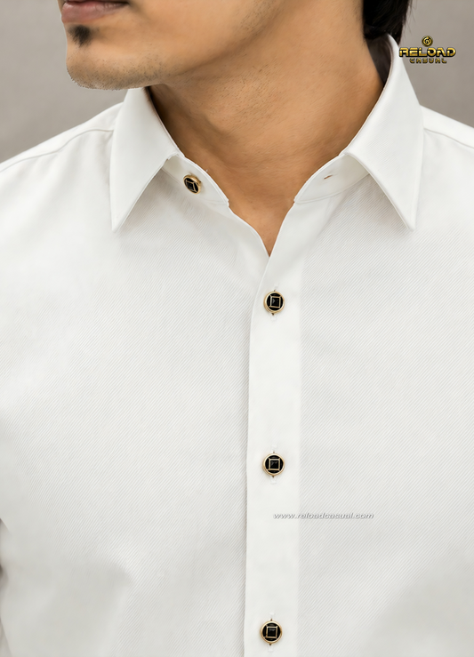 Men's Bootcut Trousers Shirt Co-ord Set