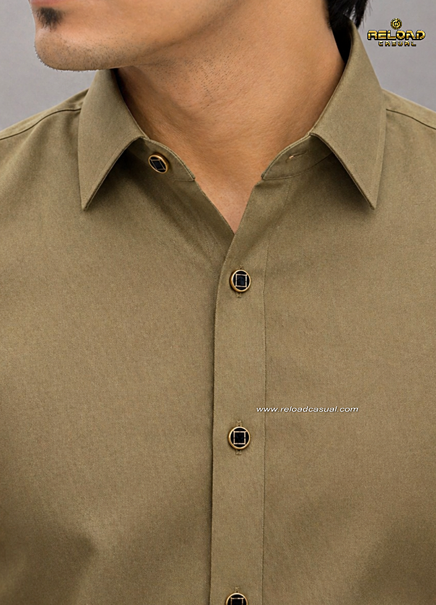 Men's Bootcut Trousers Shirt Co-ord Set