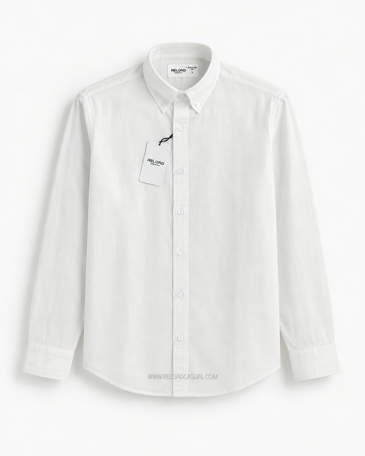 Men's Textured Linen Slim Fit Shirt
