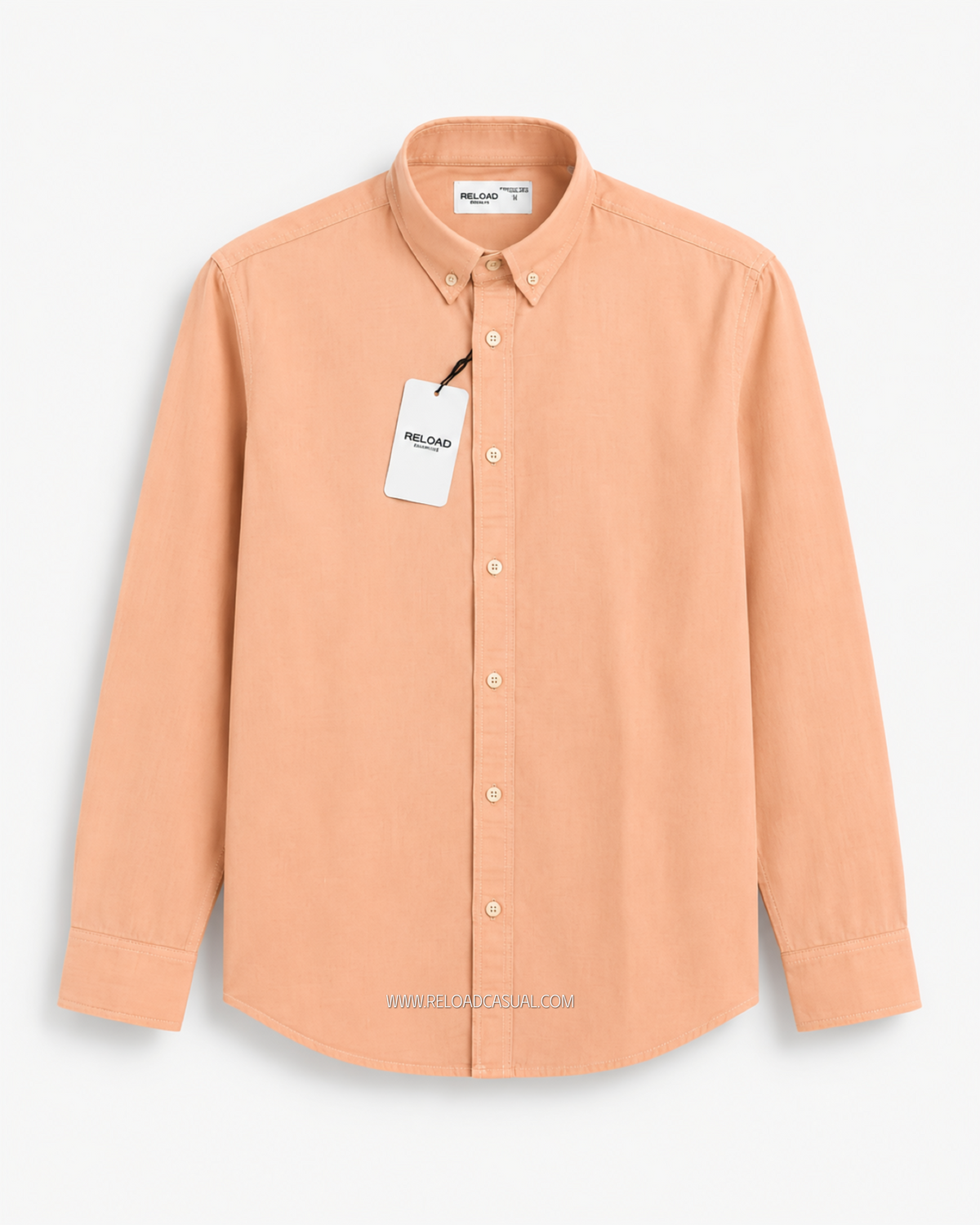 Men's Solid Slub Linen Fit Shirt