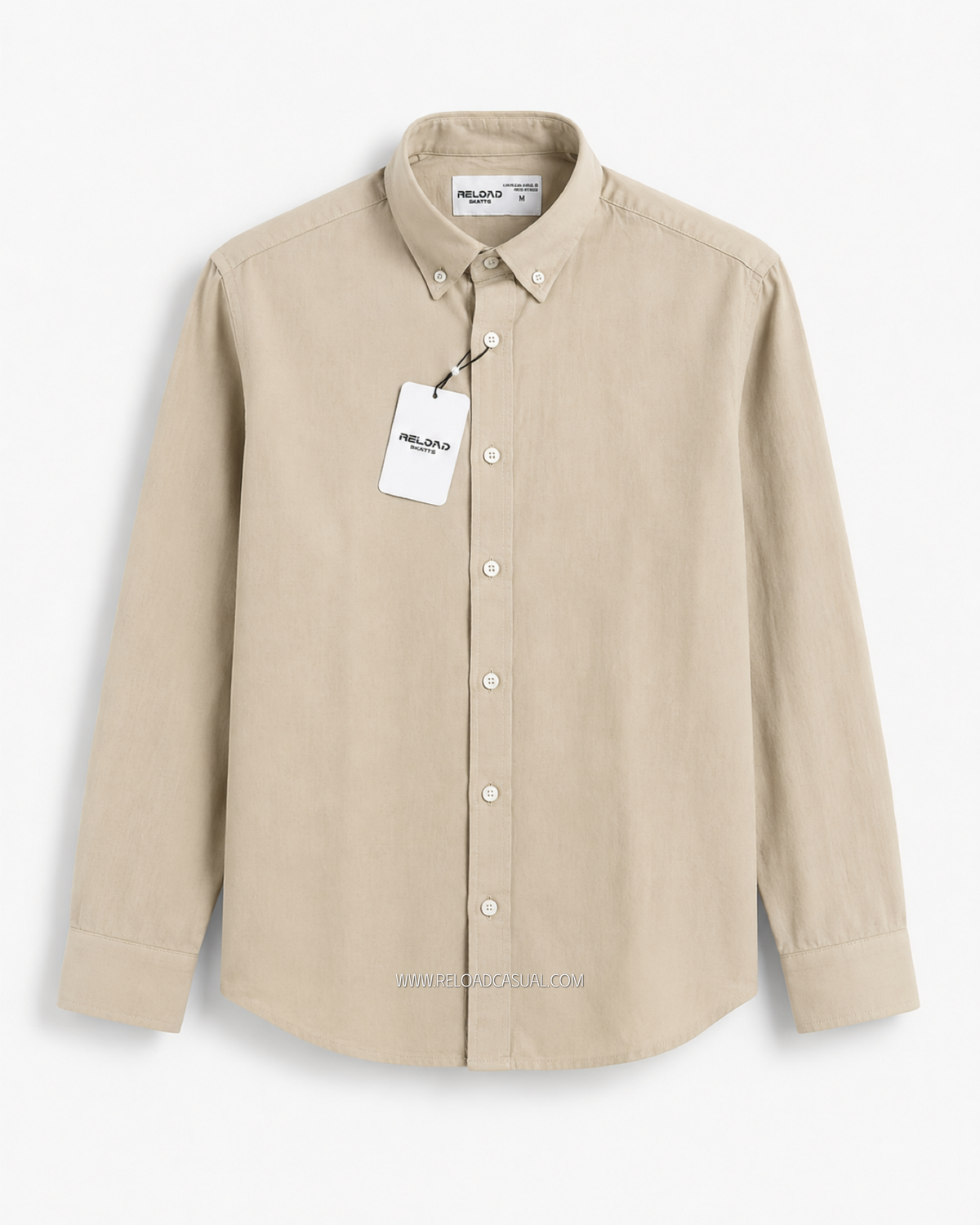 Men's Textured Linen Slim Fit Shirt
