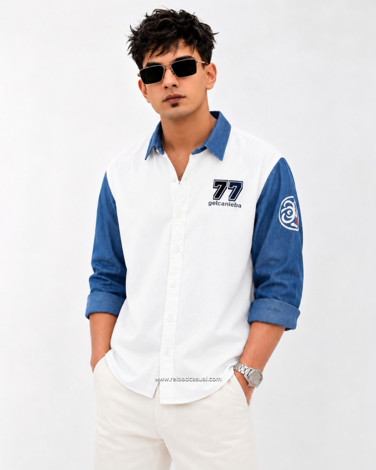 Royal Patch 77 Gelcanieba RFD Denim Shirt