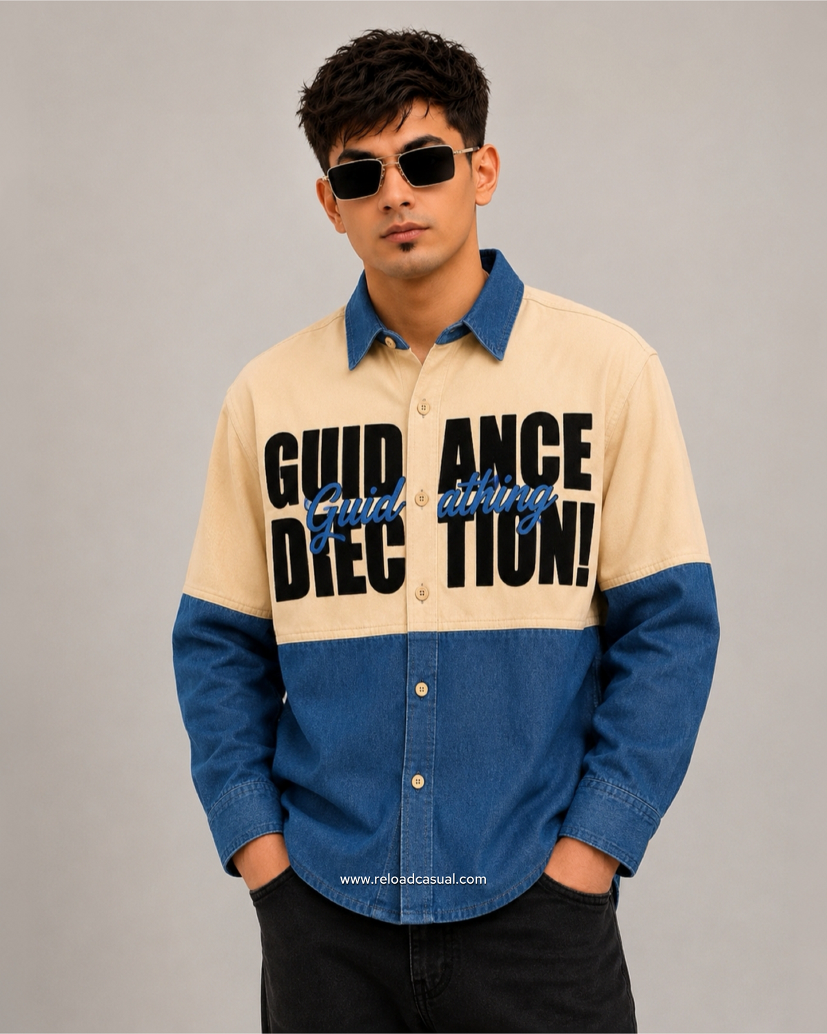 IMP Guidance Printed RFD Denim Shirt