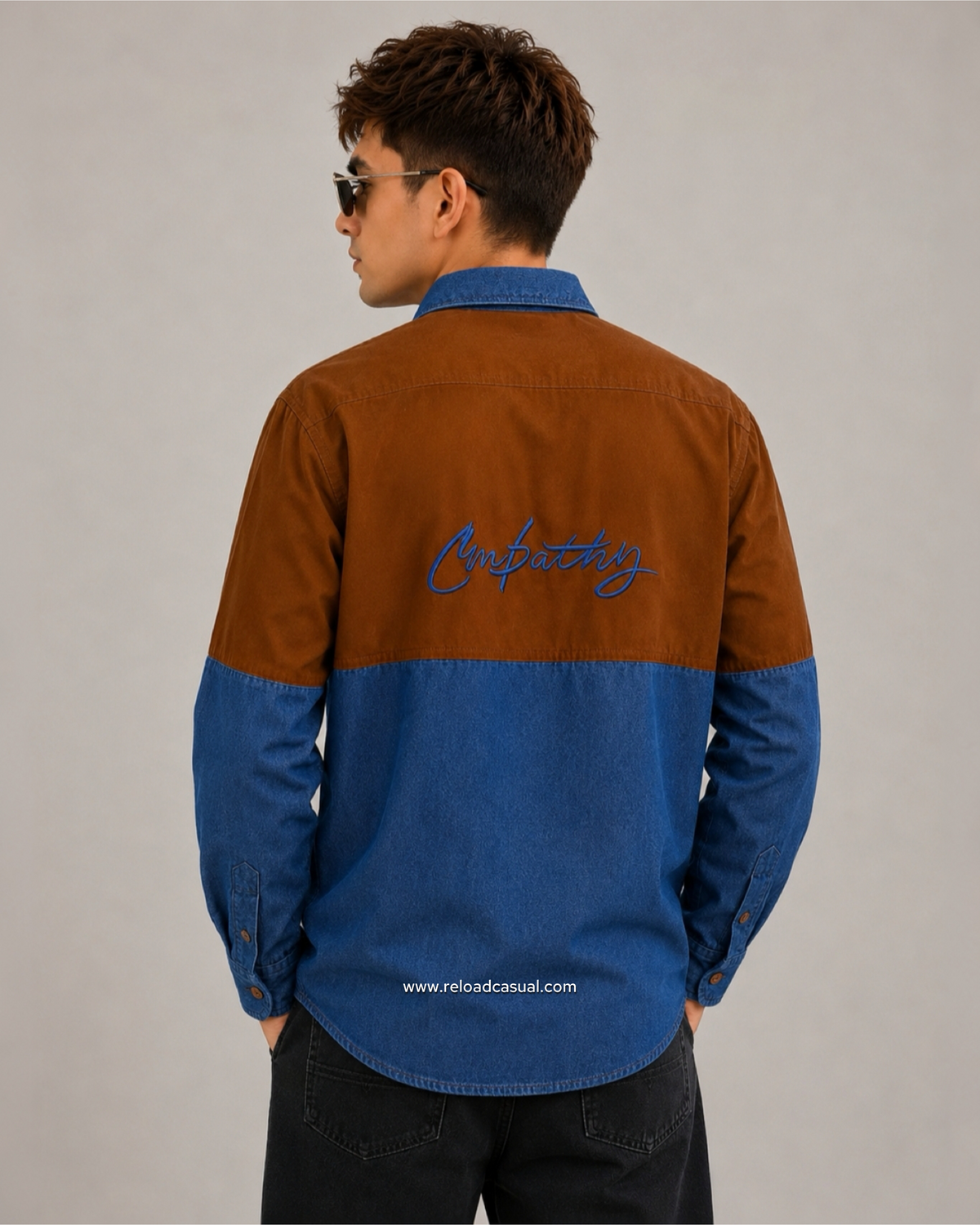 IMP Guidance Printed RFD Denim Shirt