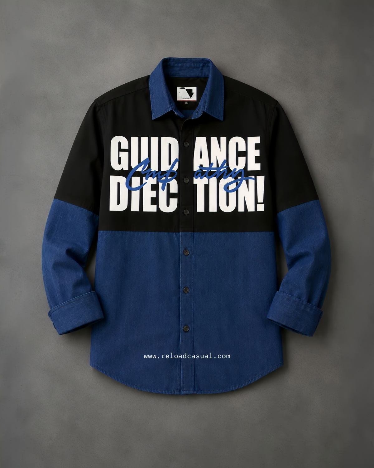 IMP Guidance Printed RFD Denim Shirt