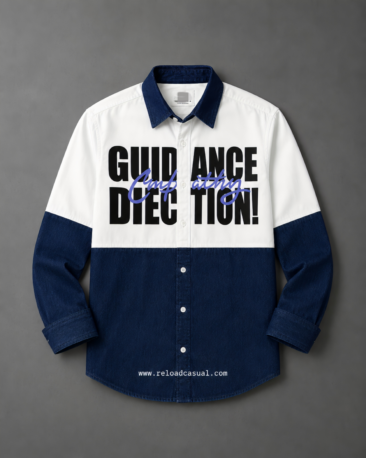 IMP Guidance Printed RFD Denim Shirt