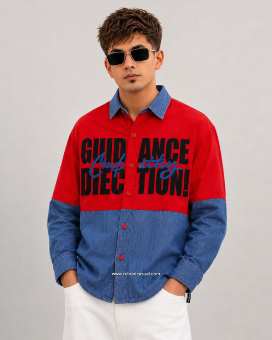 IMP Guidance Printed RFD Denim Shirt