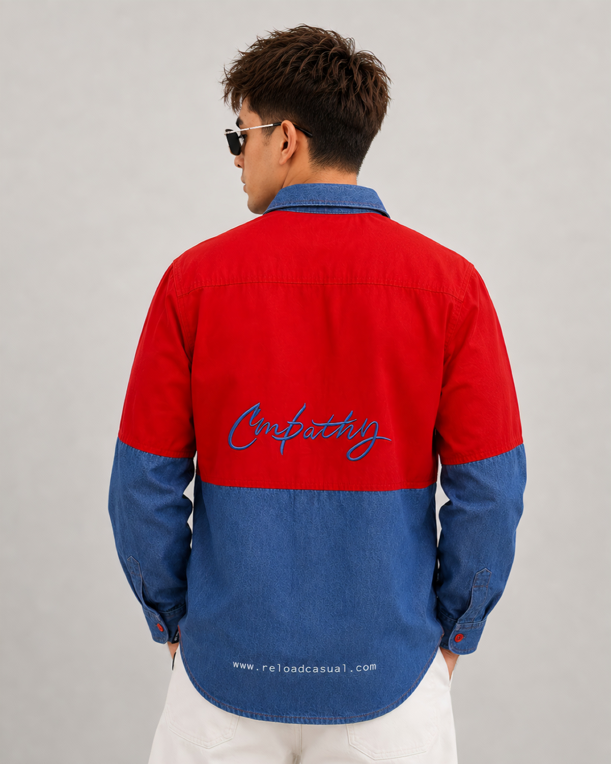 IMP Guidance Printed RFD Denim Shirt
