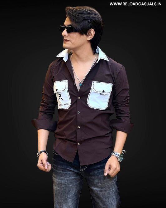 Contrast Pocket Shirt