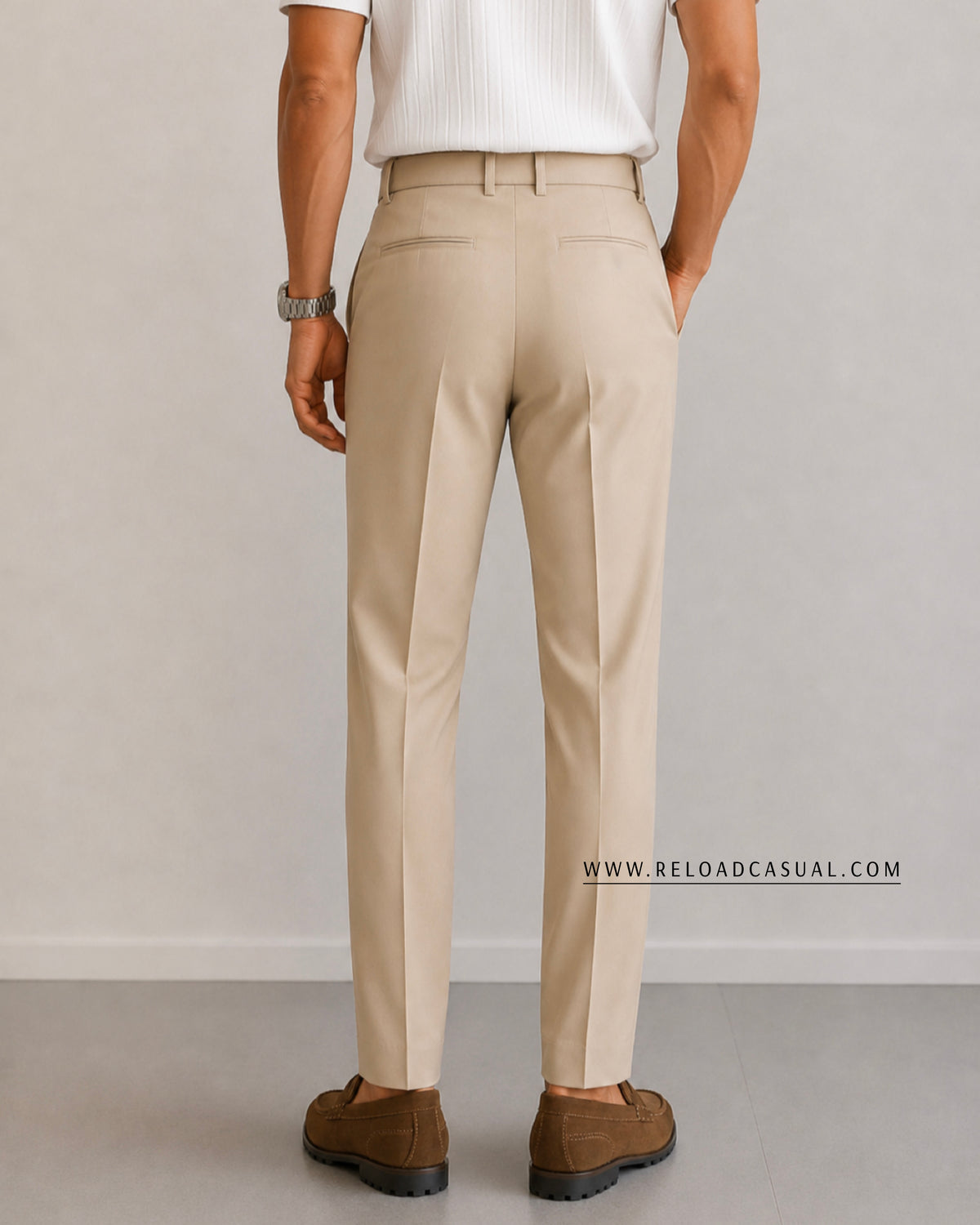 Gurkha Men's Regular Fit Formal Pant