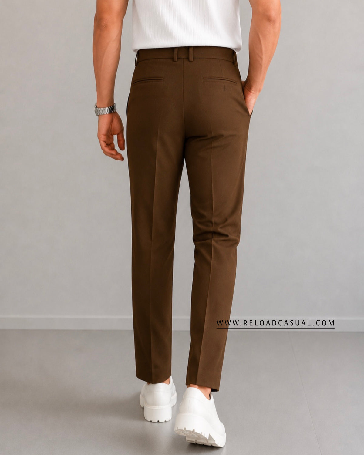 Gurkha Men's Regular Fit Formal Pant
