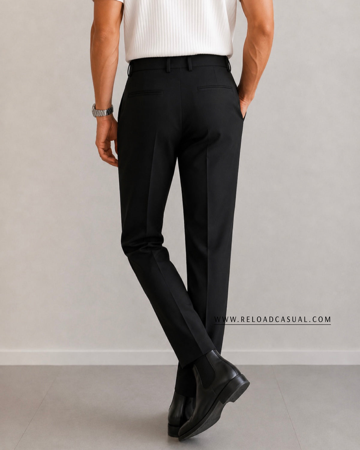 Gurkha Men's Regular Fit Formal Pant