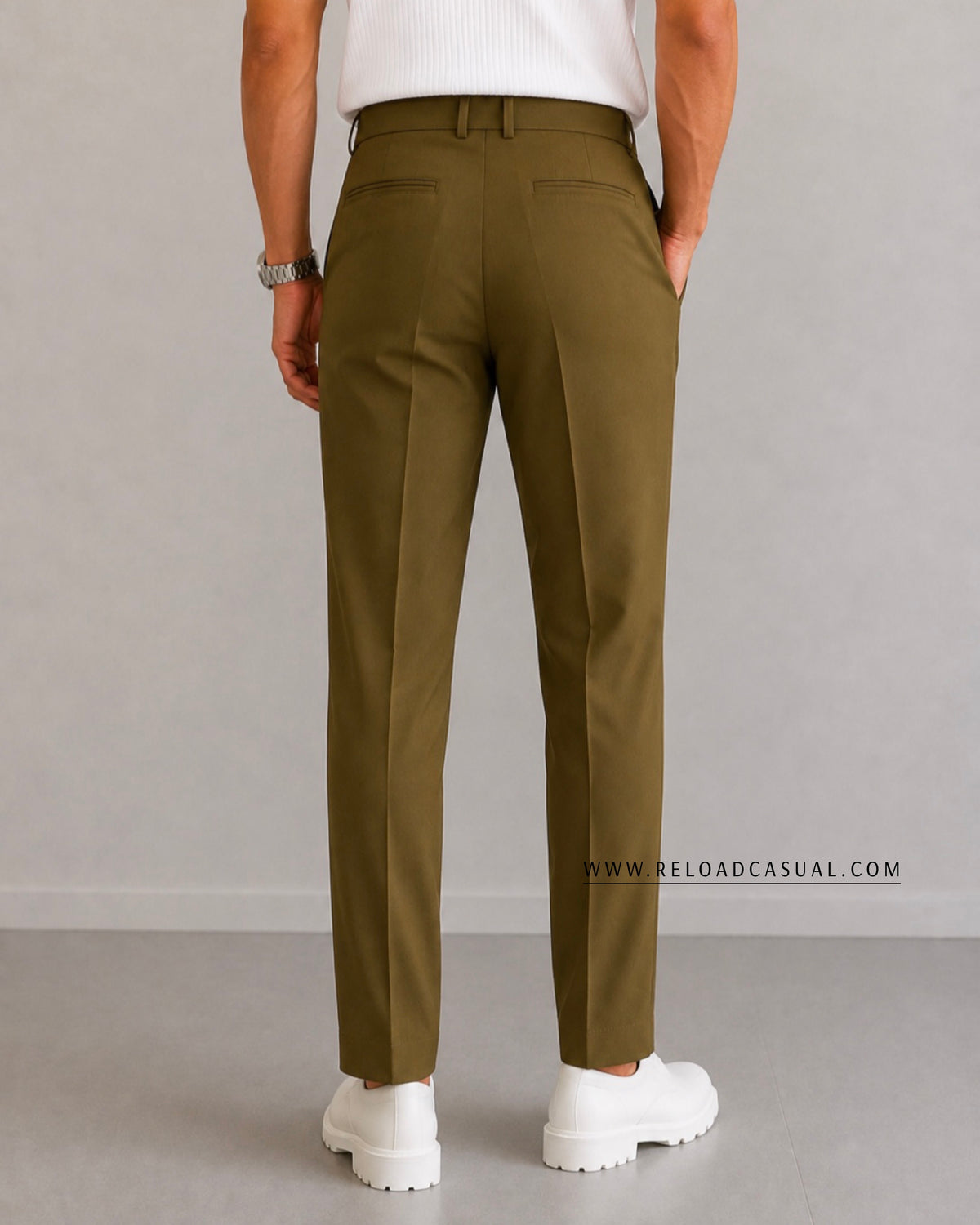 Gurkha Men's Regular Fit Formal Pant