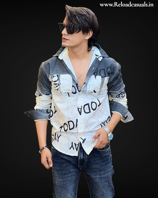Graffiti Grid Shirt