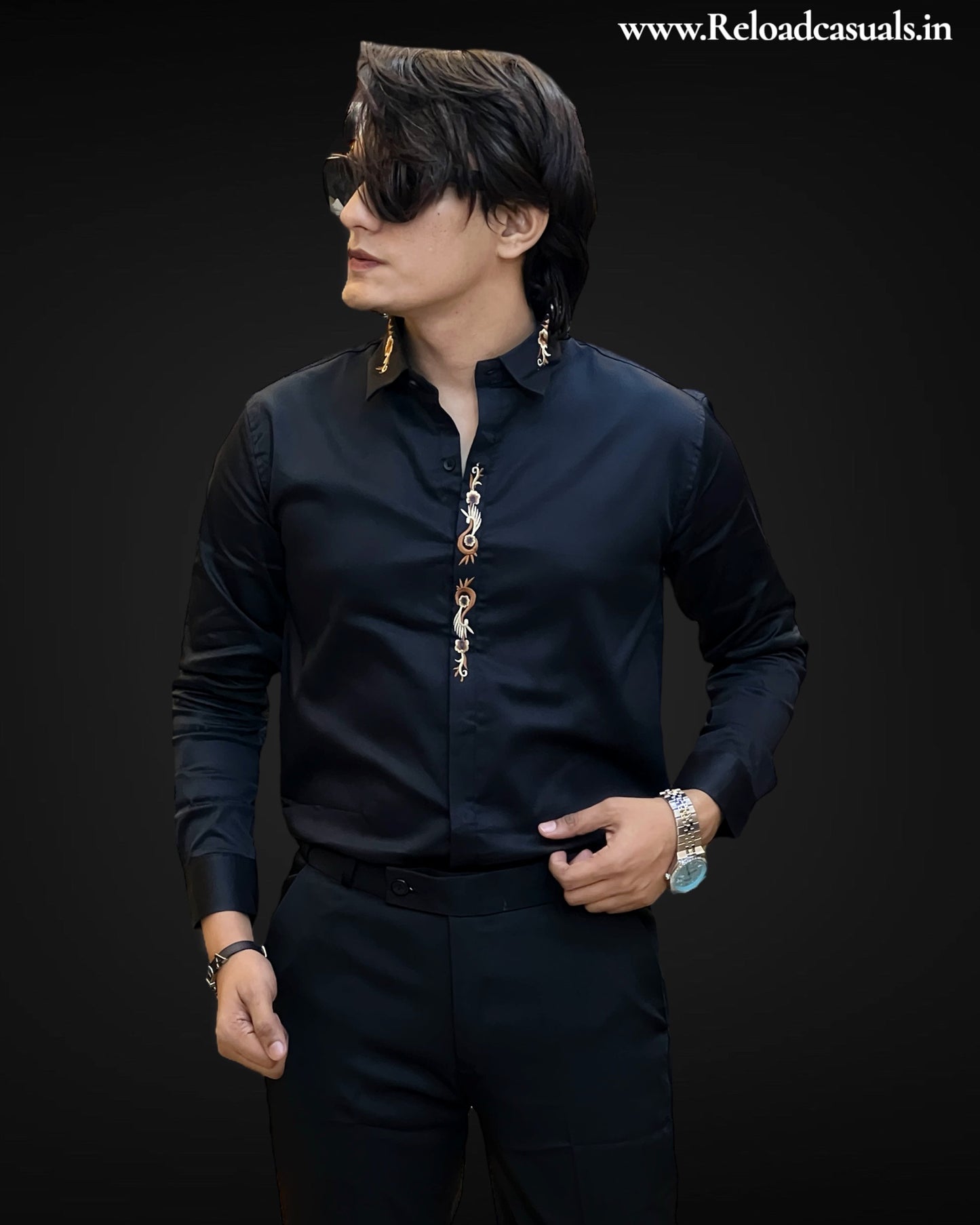 Ember Embroidered Shirt