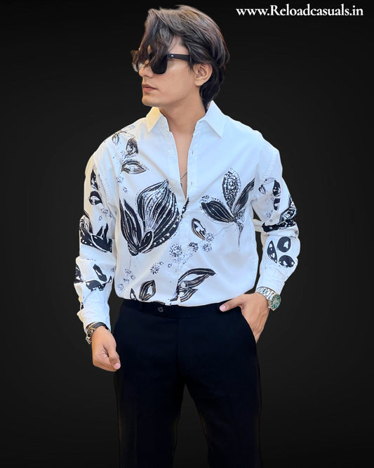 Flora Noir Shirt