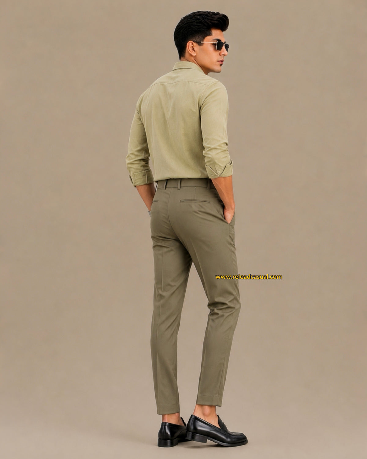 Men's Oxford Breathable Shirt + Hidden Zip Pocket Pant Combo
