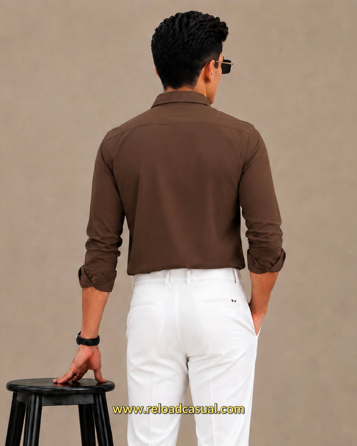 Men's Button-Down Oxford  Breathable Cotton Shirt