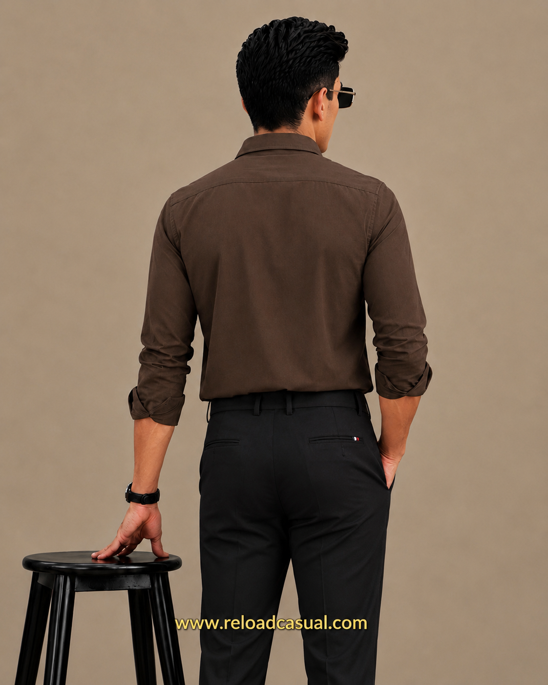 Men's Oxford Breathable Shirt + Hidden Zip Pocket Pant Combo