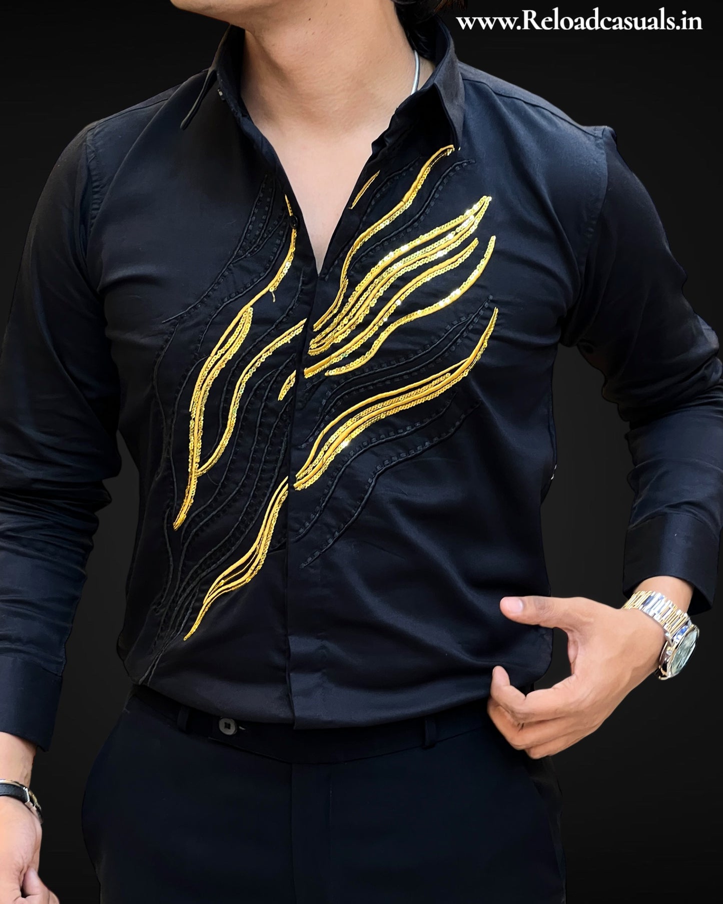 Gilded Flame Shirt