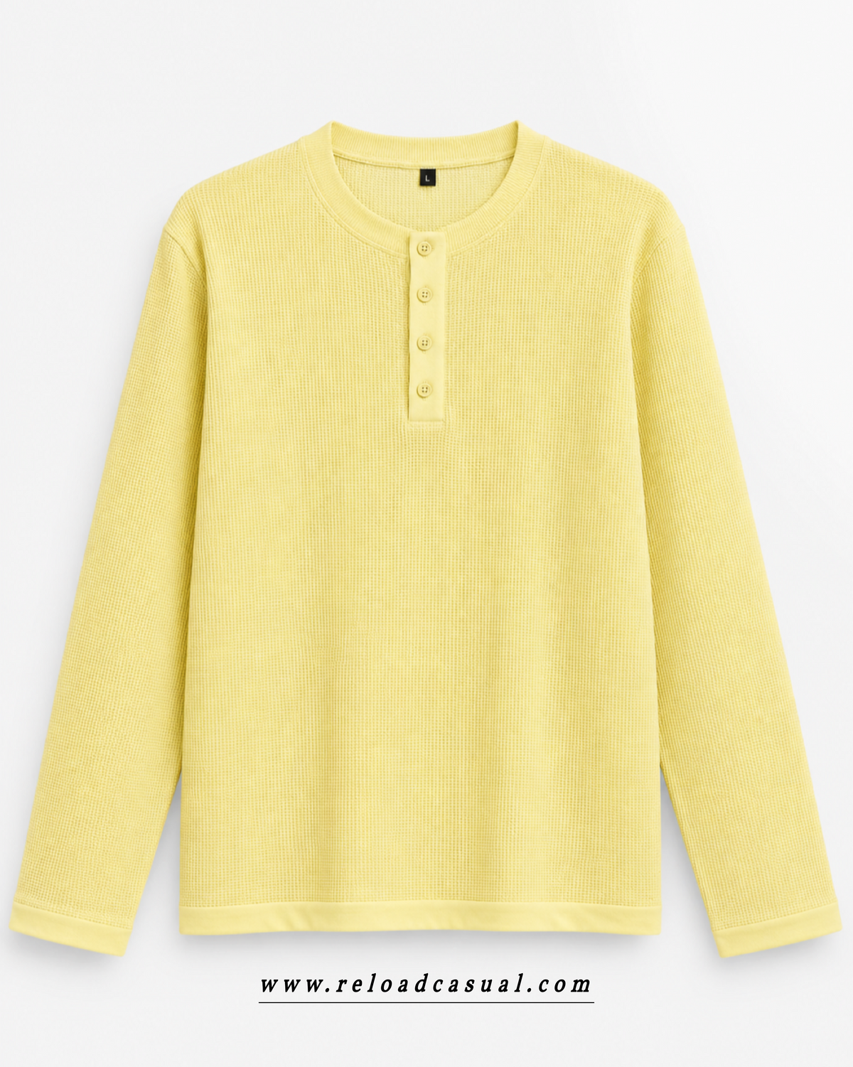 Henley Waffle T-shirt