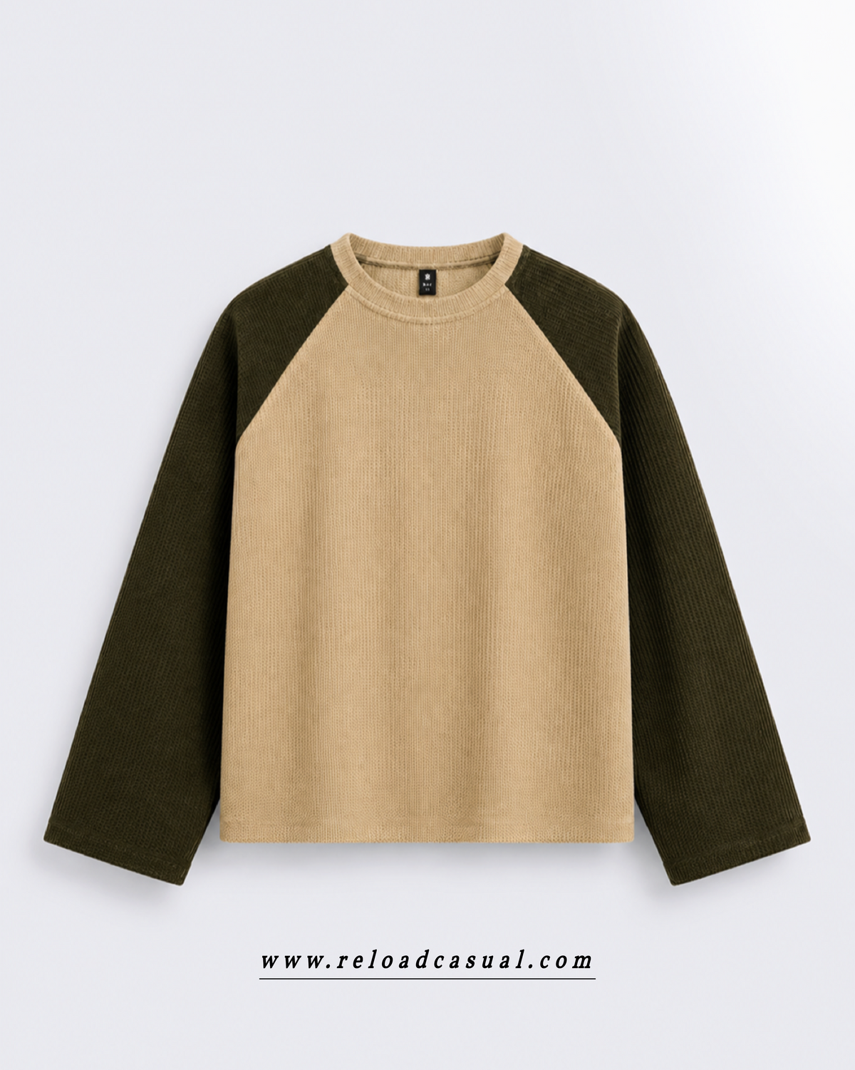 Boxy Fit Velvet Waffle T-shirt