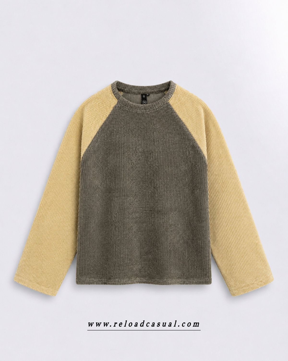 Boxy Fit Velvet Waffle T-shirt