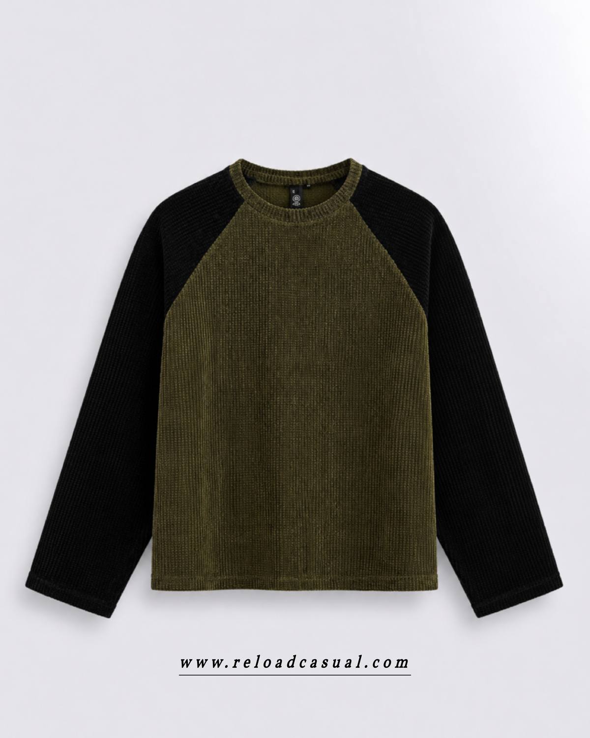 Boxy Fit Velvet Waffle T-shirt