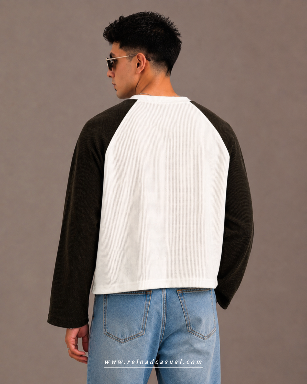 Boxy Fit Velvet Waffle T-shirt