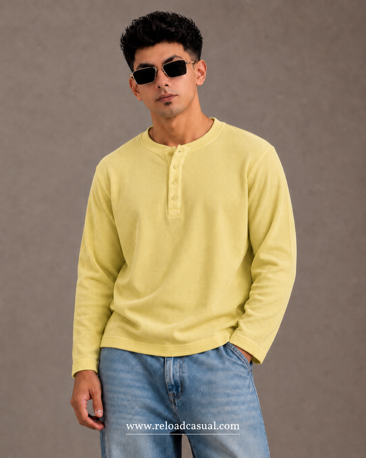 Henley Waffle T-shirt