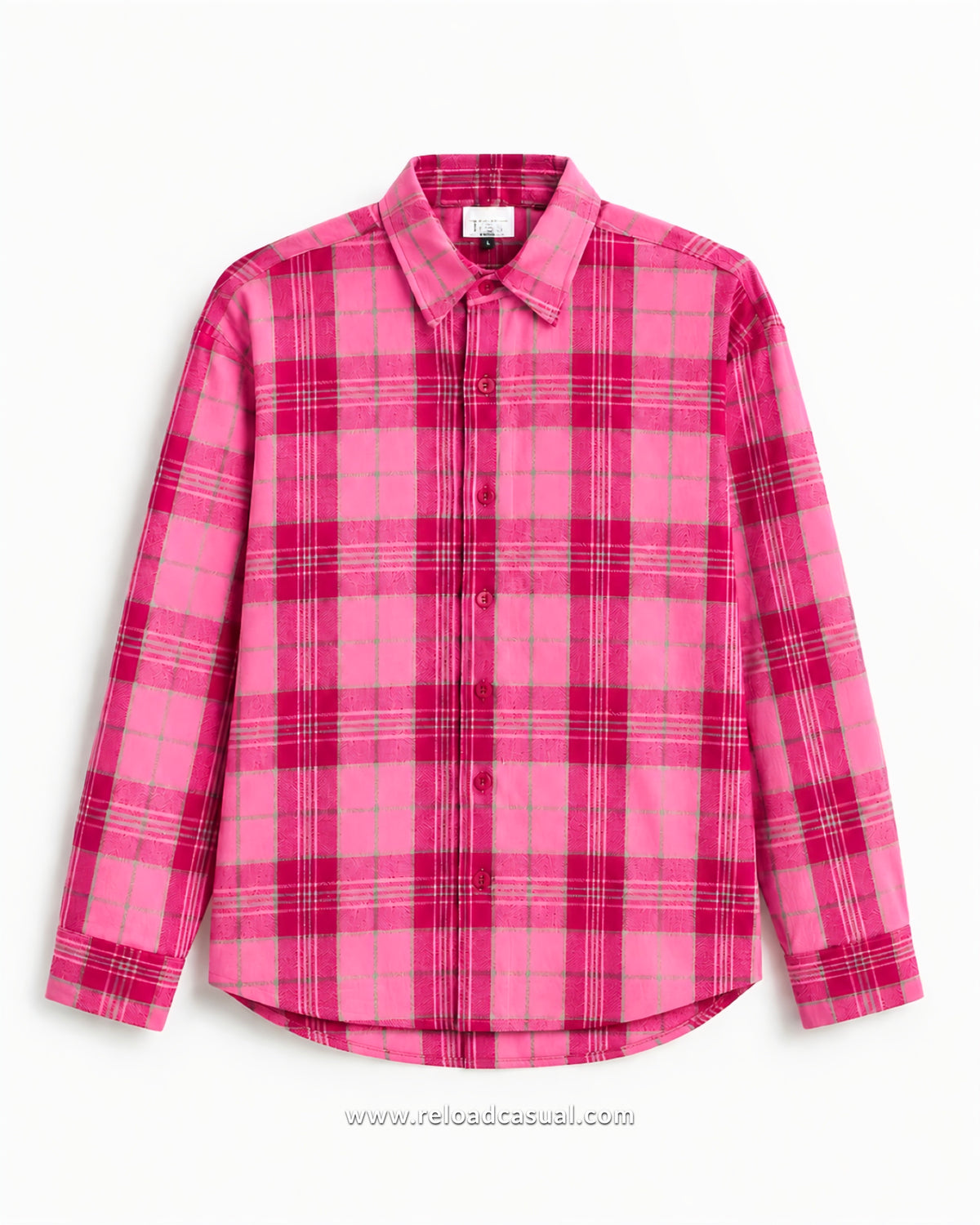Urban Premium Brushed Check Boxy Fit Shirt