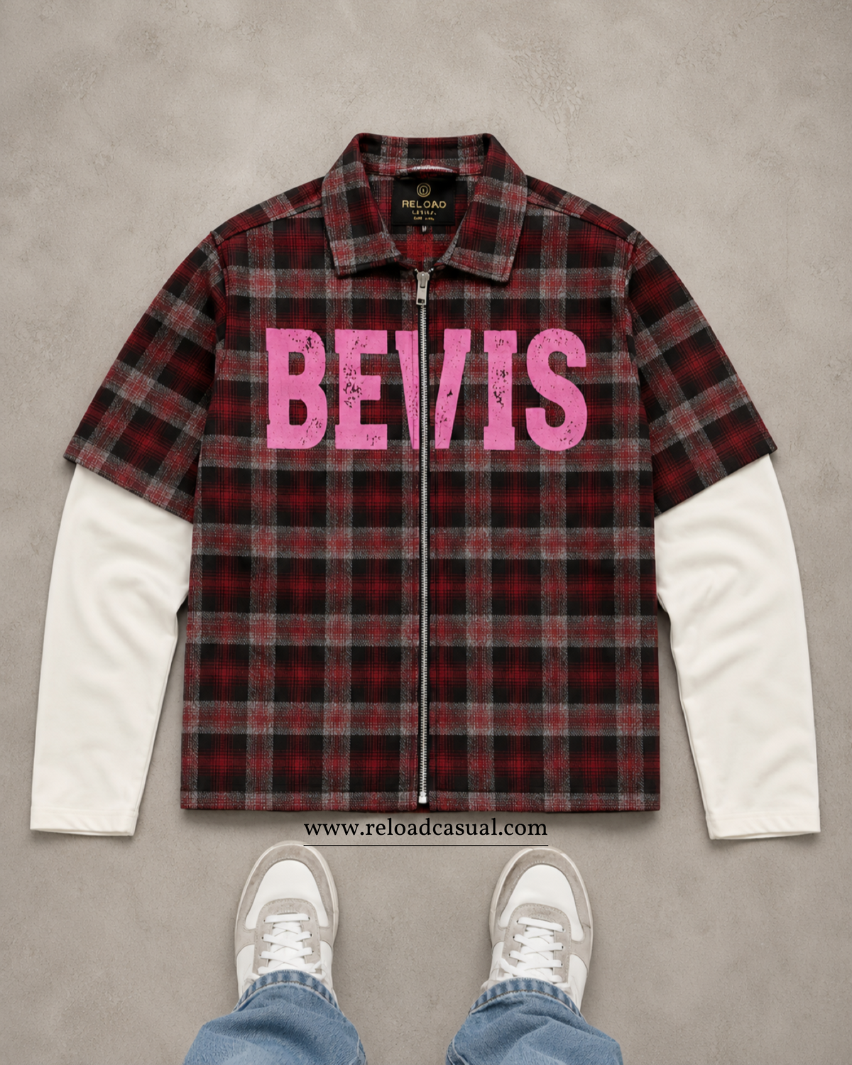 Bevis Boxy Ham Zip Shirt