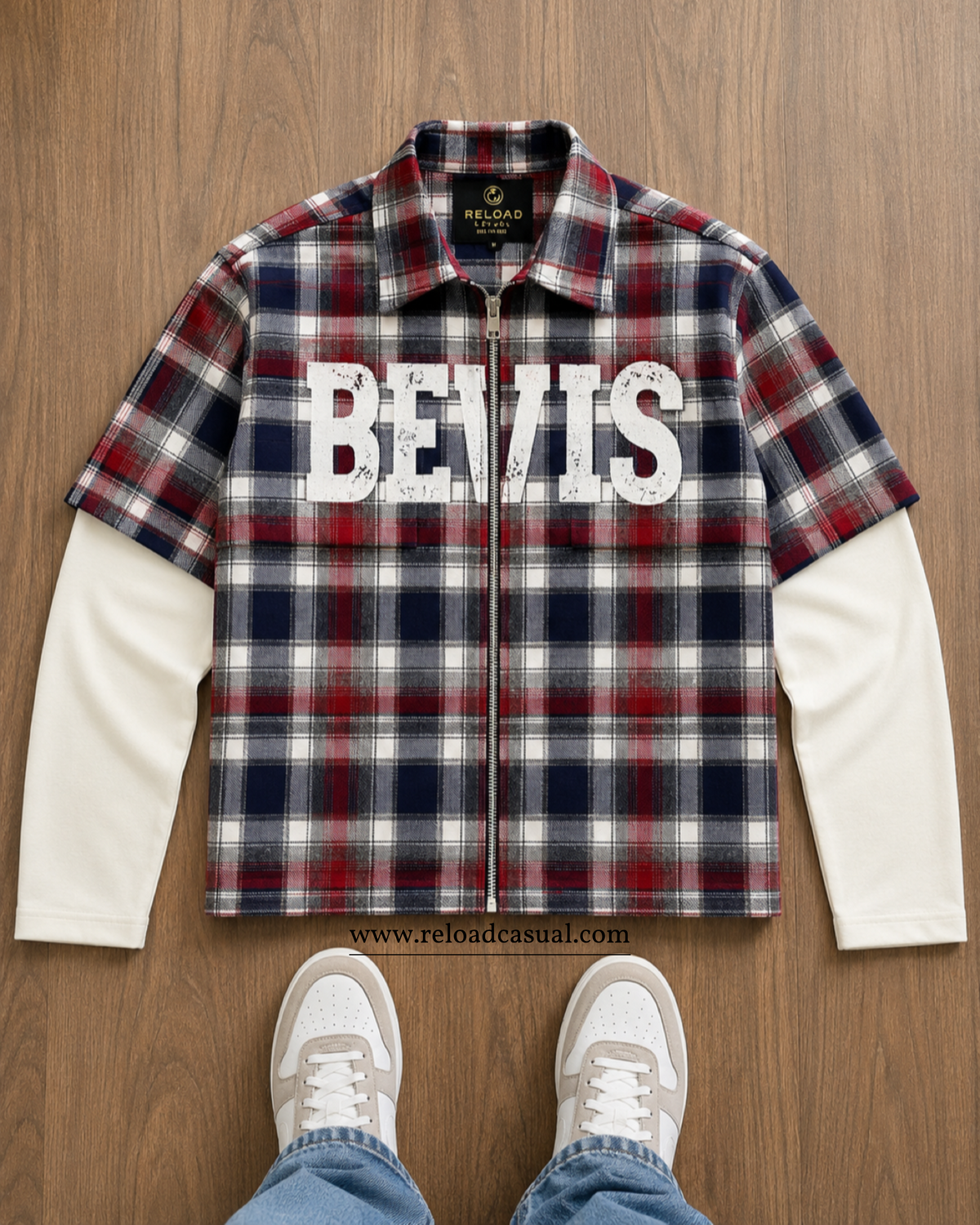 Bevis Boxy Ham Zip Shirt