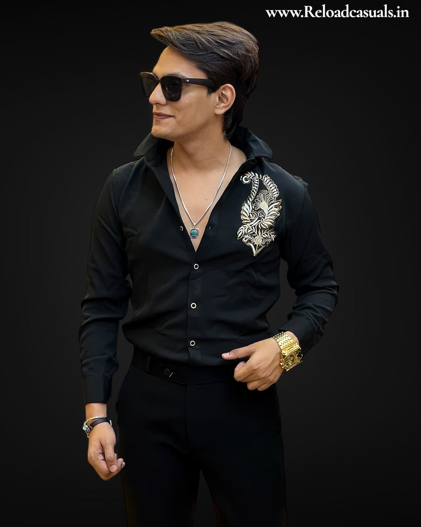Hand Work Designer Elegant Shirt
