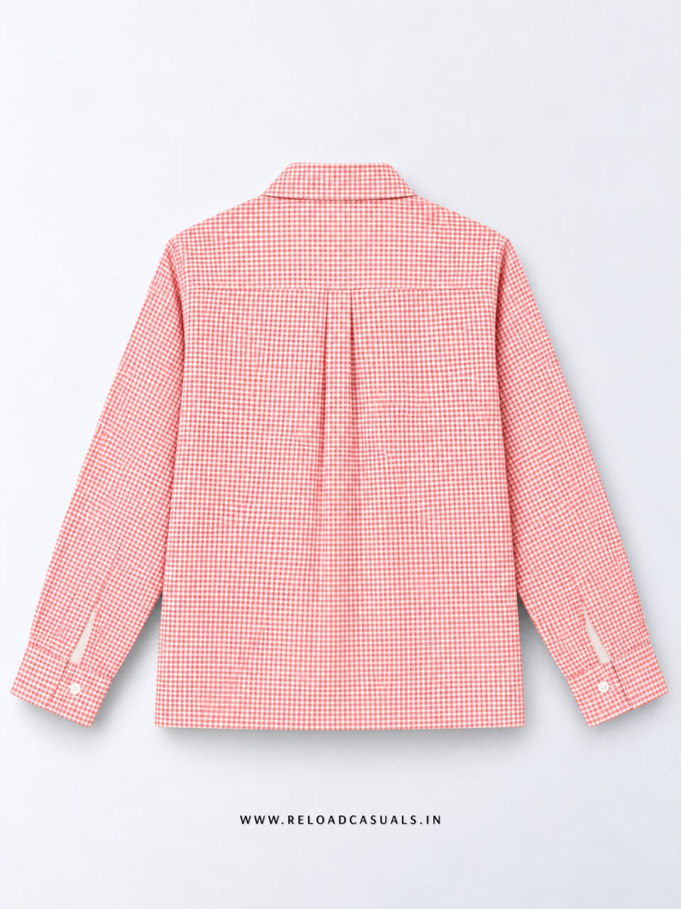 Men’s Sunflower Print Buckle Boxy Check Shirt