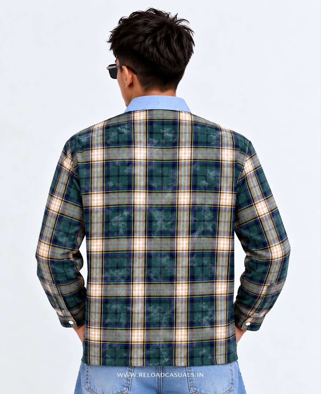 Men’s Classic Check Flap Pocket Shirt
