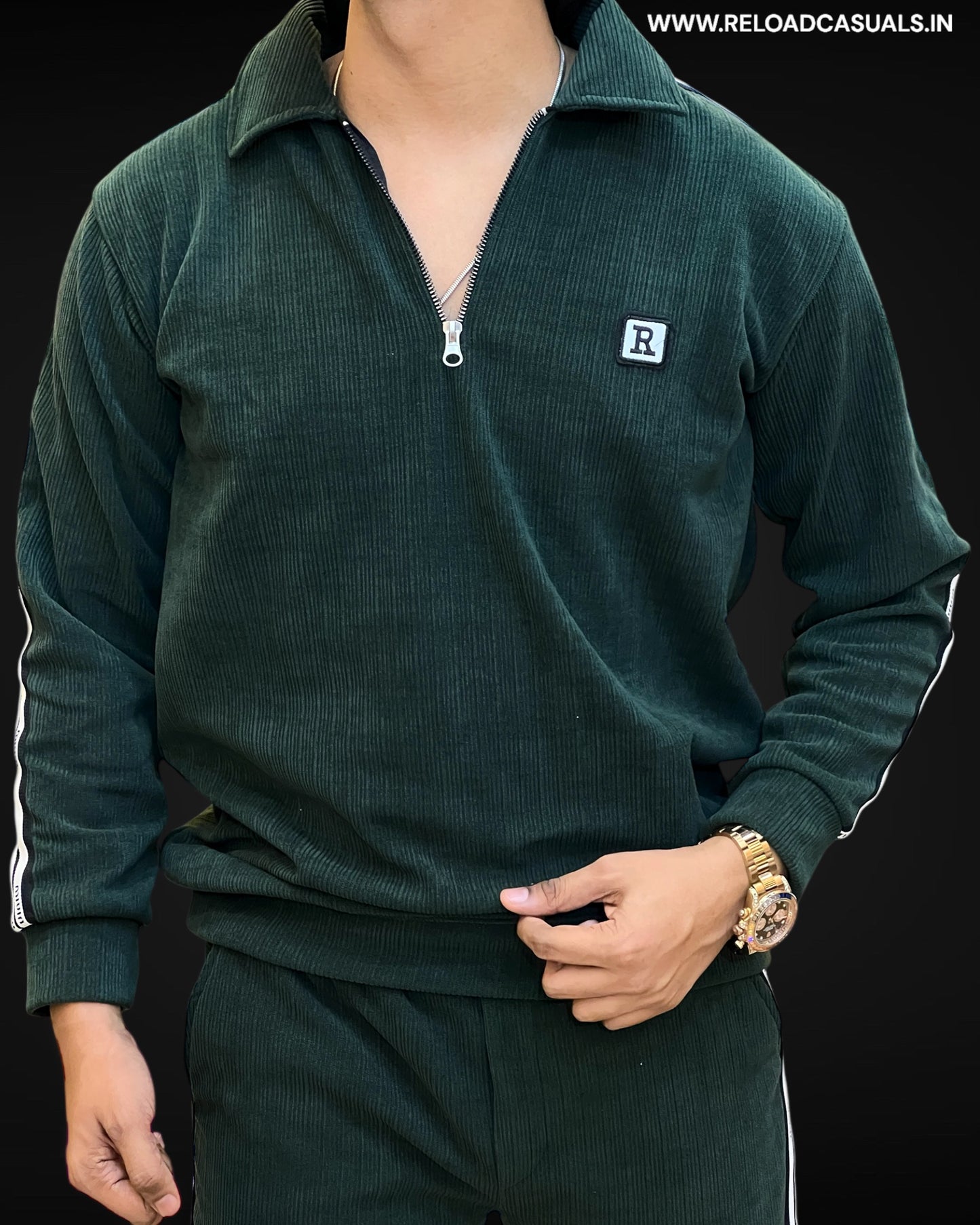 Stripe Imp Full Track Suit - Combo