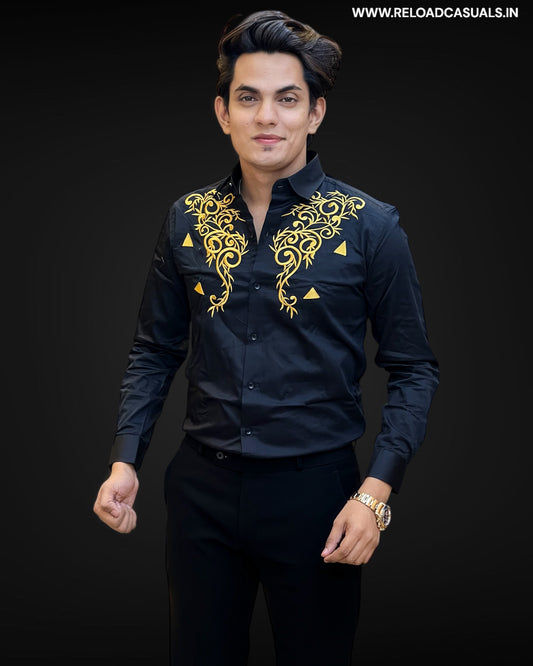Golden Designer Shirt