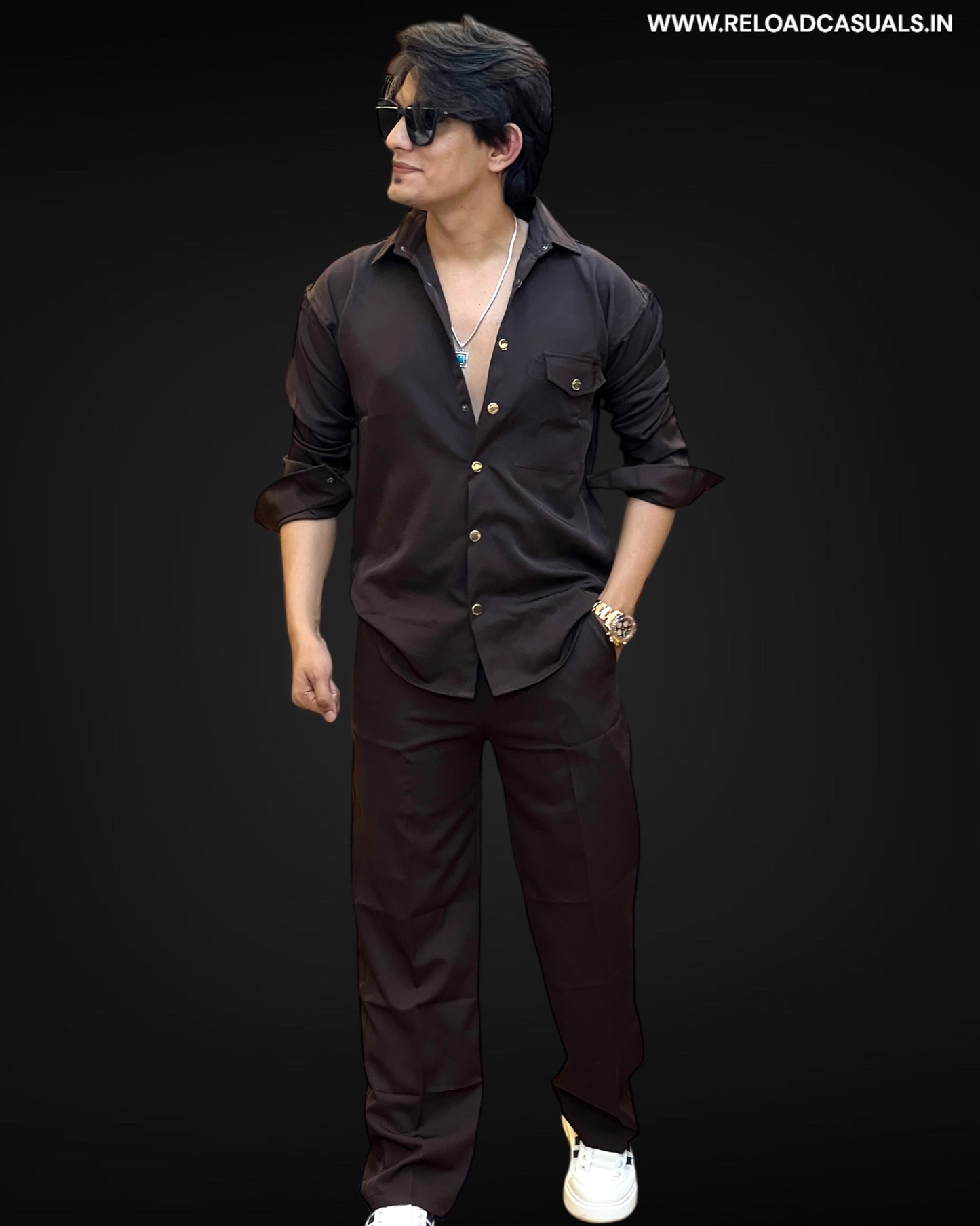 Touch Button Imp Full Track Suit - Combo
