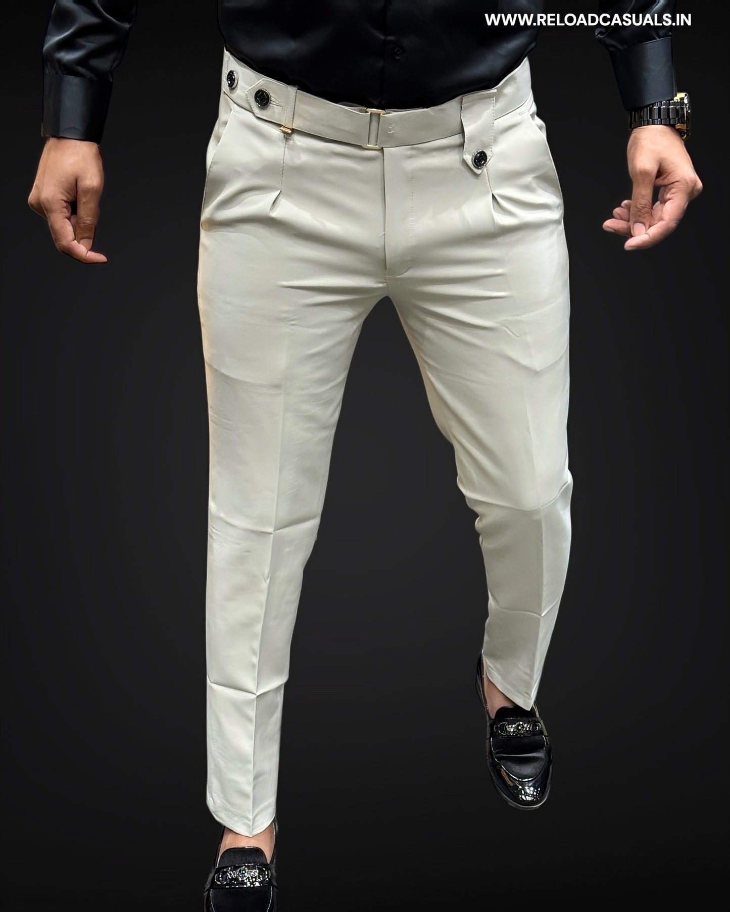 Ivory Edge Formal Pant