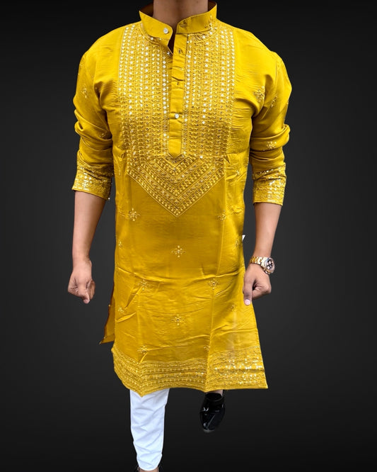 Mirror Work Imp Kurta