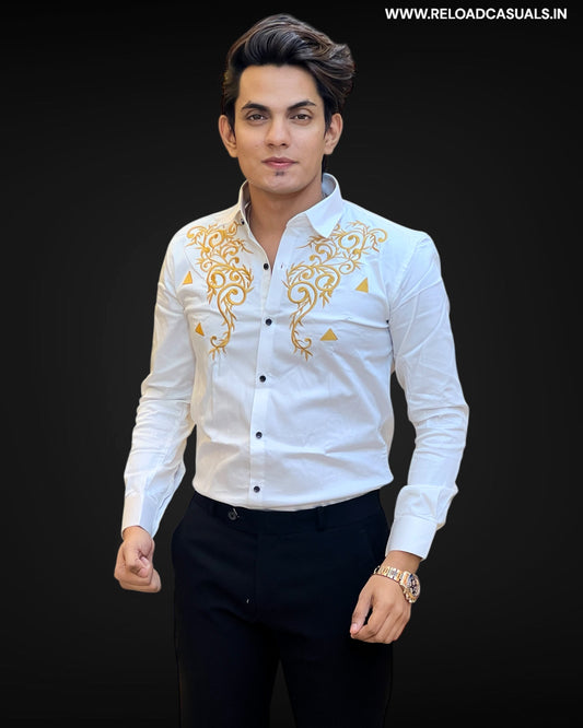Golden Designer Shirt