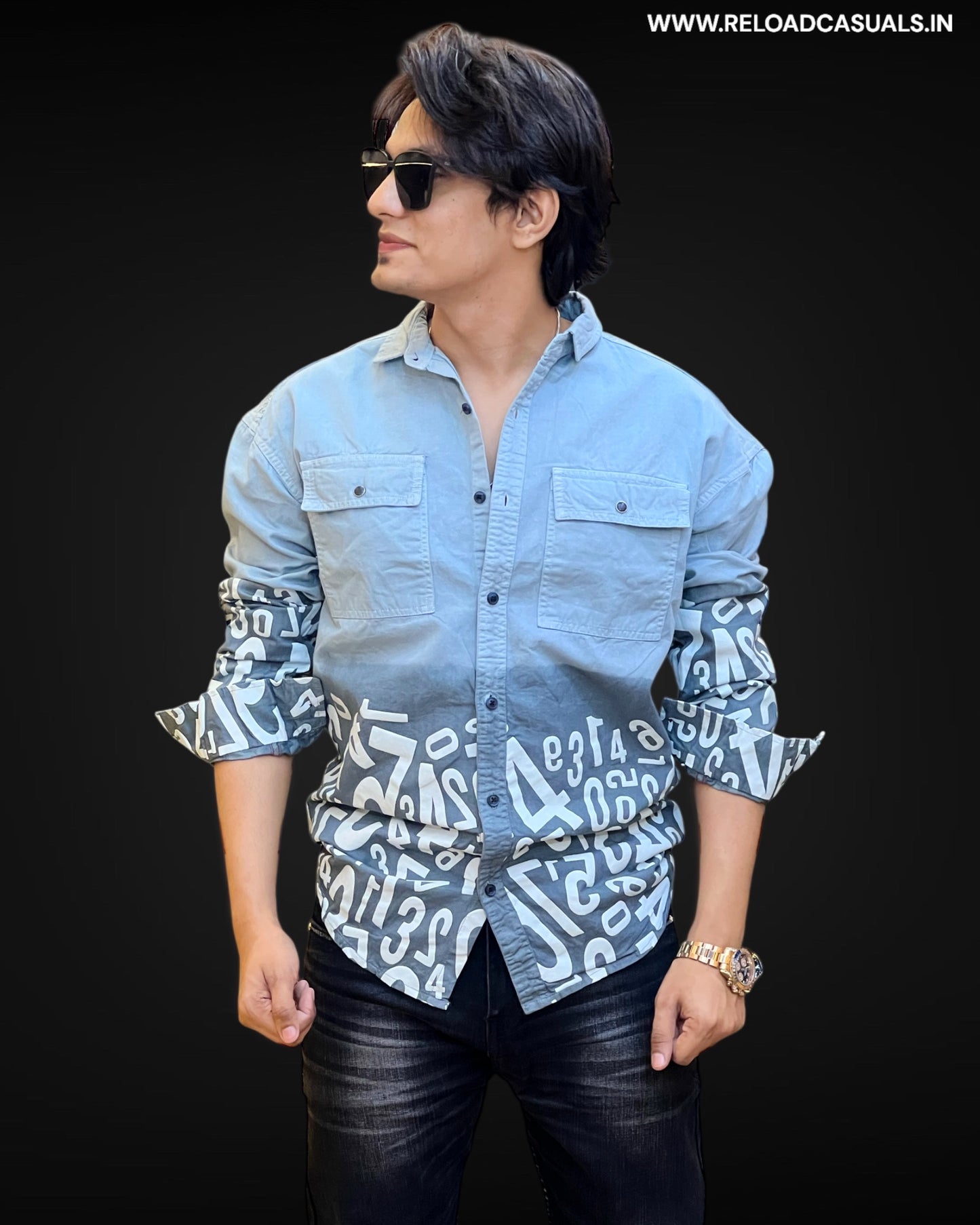 Number Double Pocket Imp Shirt