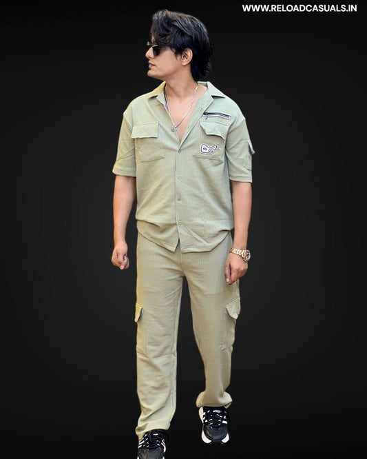 Cargo Style Full Track Suit - Combo