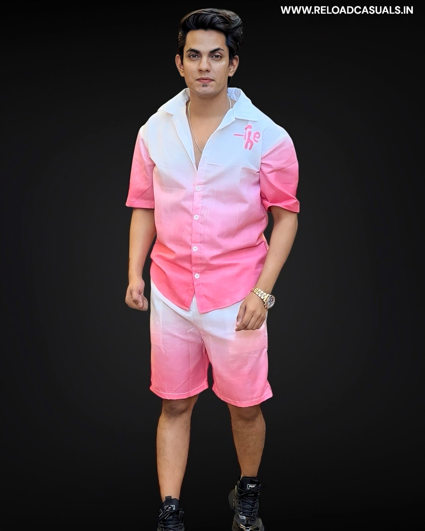 Dual Color Design Co-ord Set