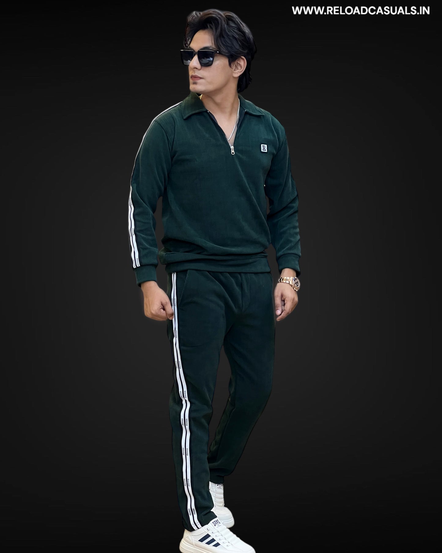 Stripe Imp Full Track Suit - Combo